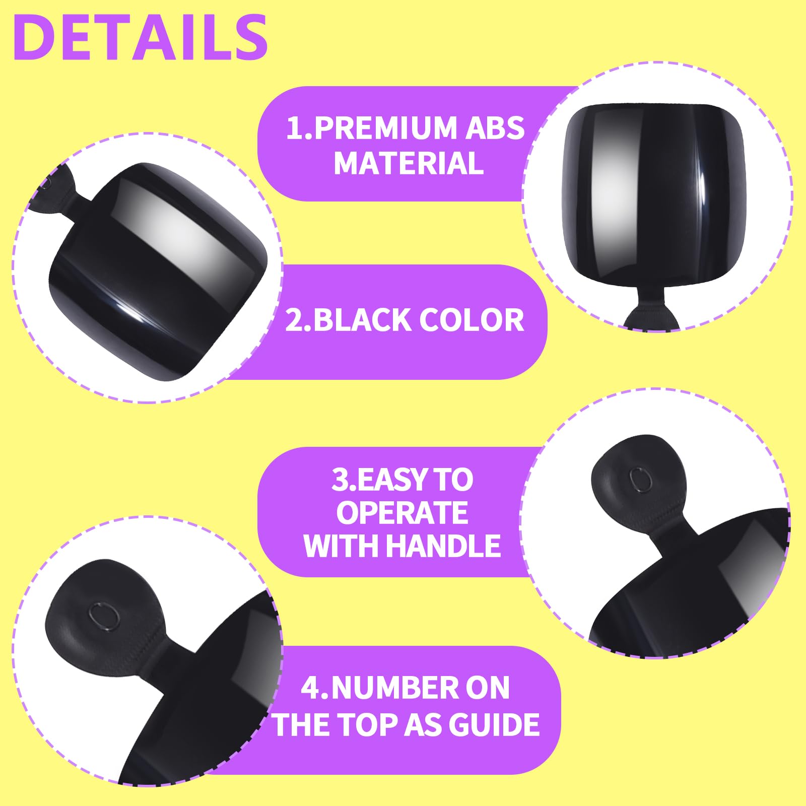 Teenitor pink glue bottles included for secure adhesion on artificial tips
