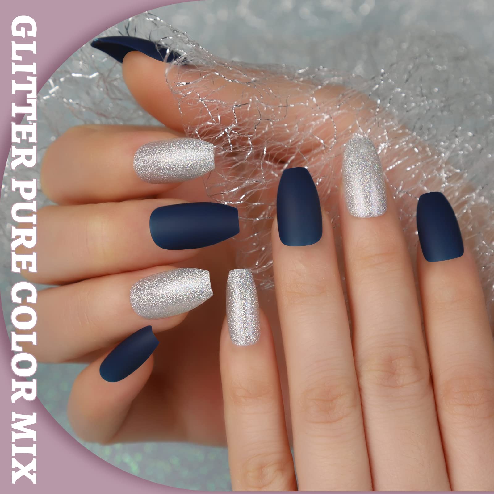 Teenitor 10-size set fits various nail beds for a snug result