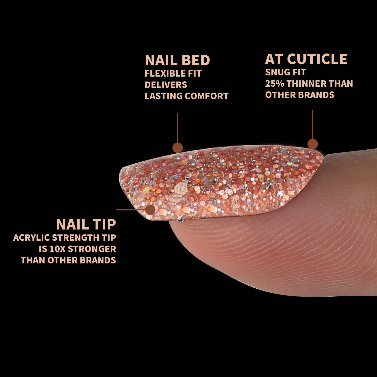 Teenitor quick 10–15 minute application for a fresh manicure at home