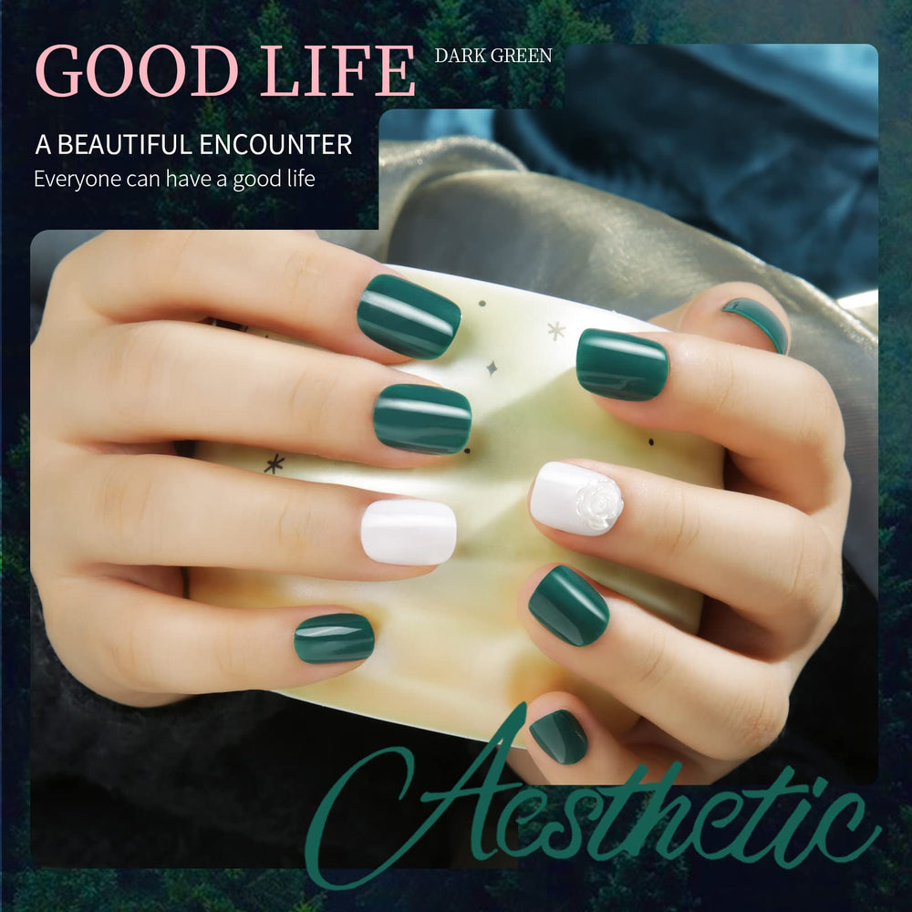 Teenitor rose nail gems for DIY glossy nail art.