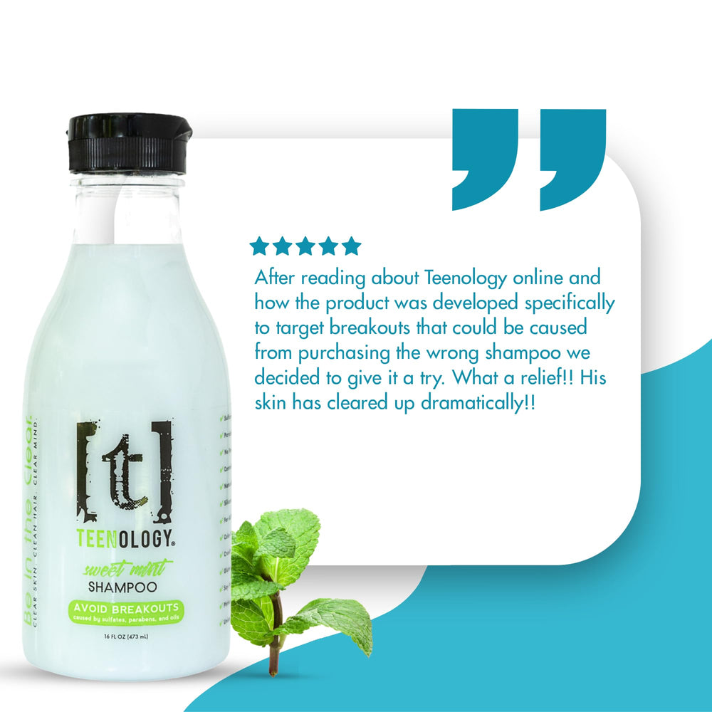 Label details show sulfate- and paraben-free formula.