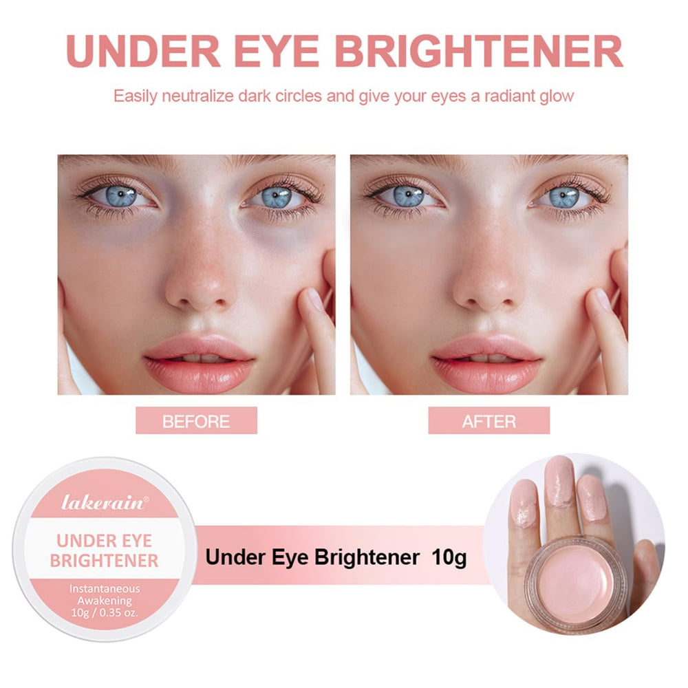 TEEROVA Under Eye Brightener applicator close-up for precise blending.