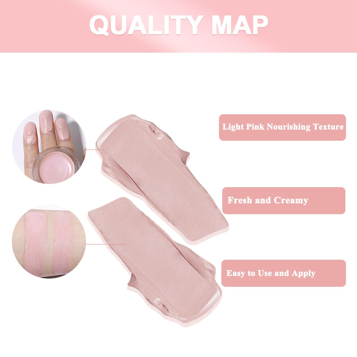 TEEROVA Under Eye Brightener includes hyaluronic acid and shea butter for hydration.