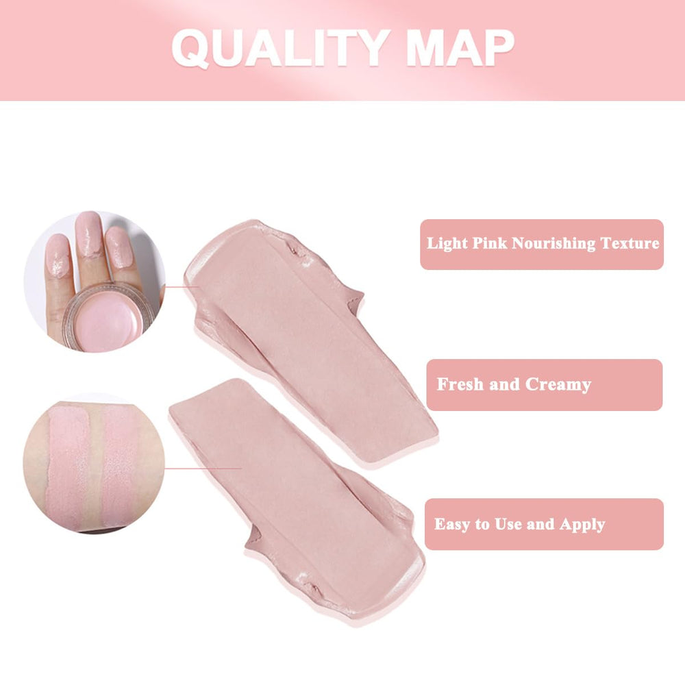 TEEROVA Under Eye Brightener includes hyaluronic acid and shea butter for hydration.