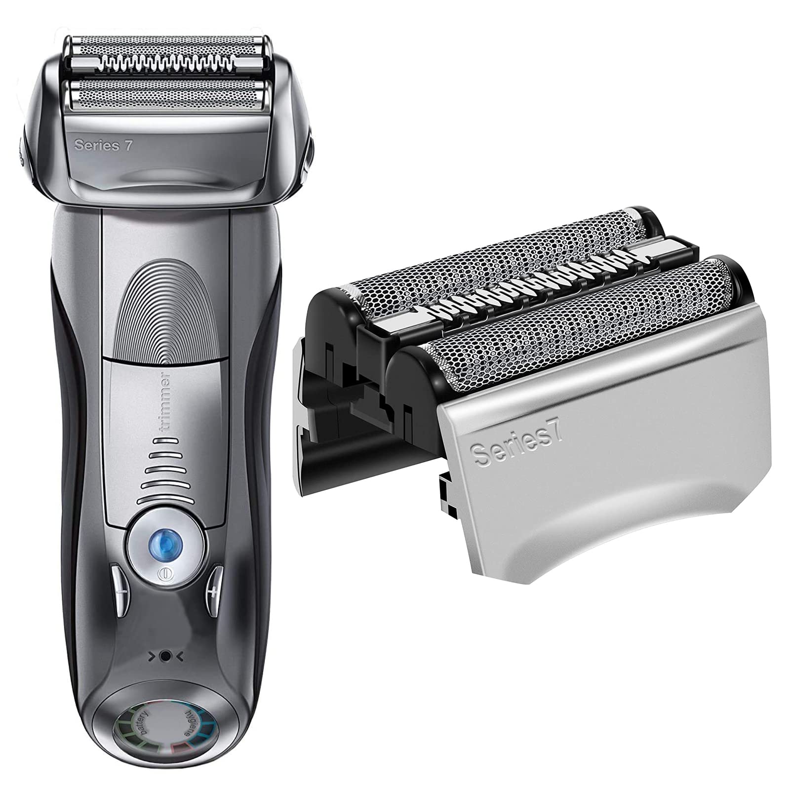 TEEYSO 70S Series 7 replacement head for Braun, designed for close shaves.