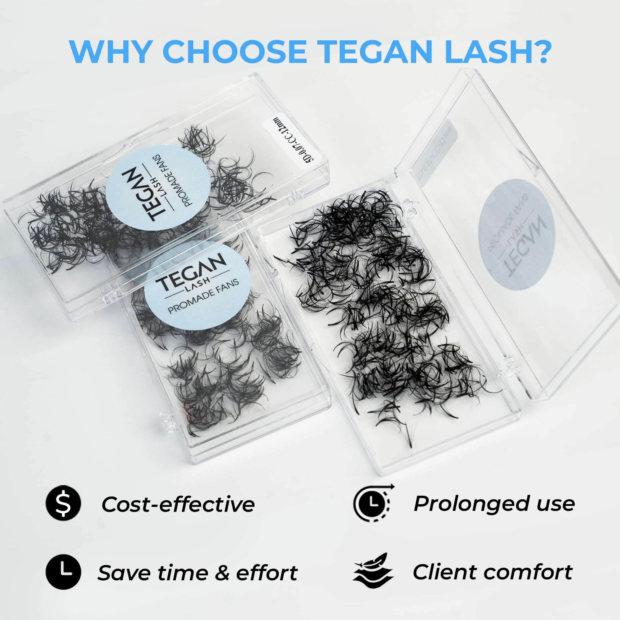 TEGAN LASH saves time on fan creation for faster sets.