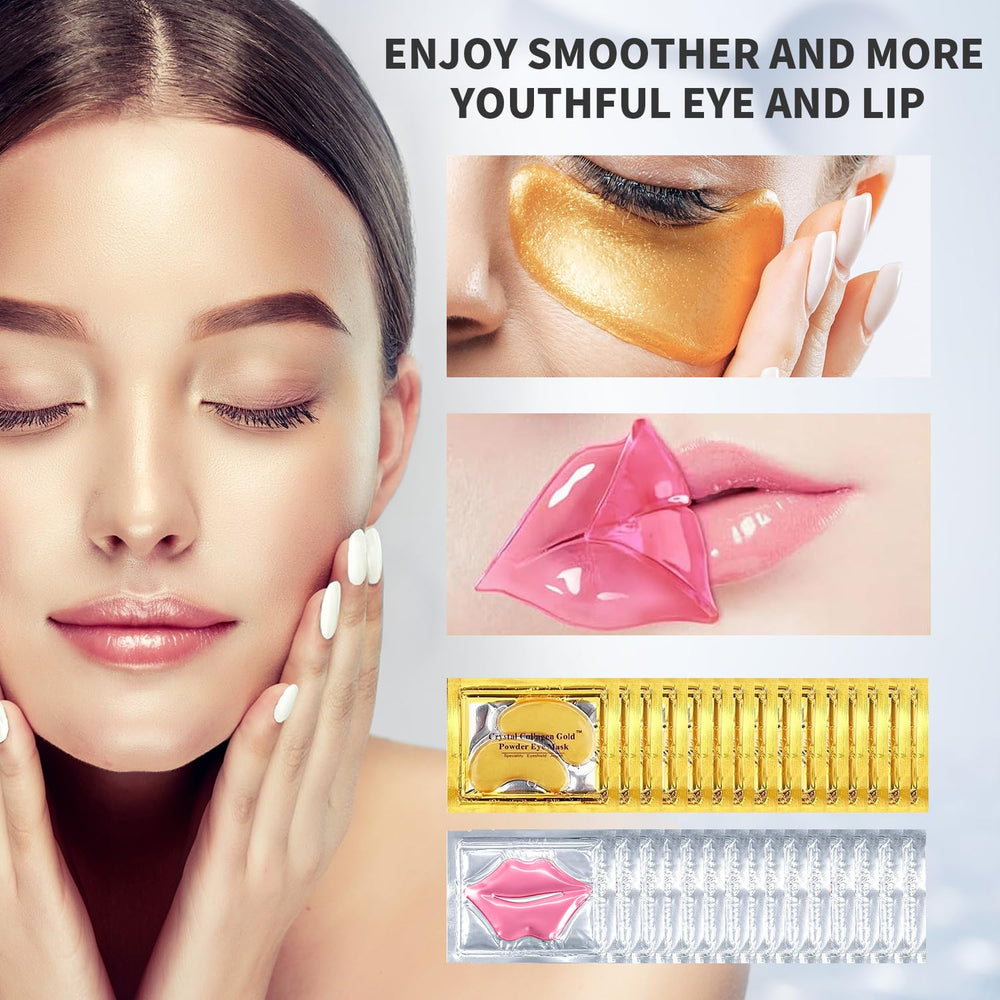 TEIHWAL comprehensive lip and eye care set for daily routines.