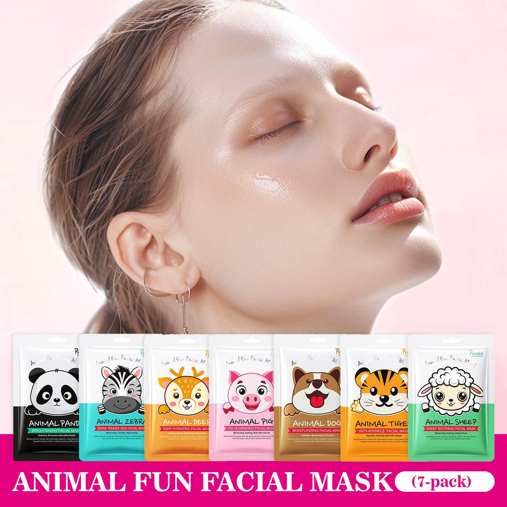 TEIHWAL panda face mask for kids helps brighten and hydrate the skin