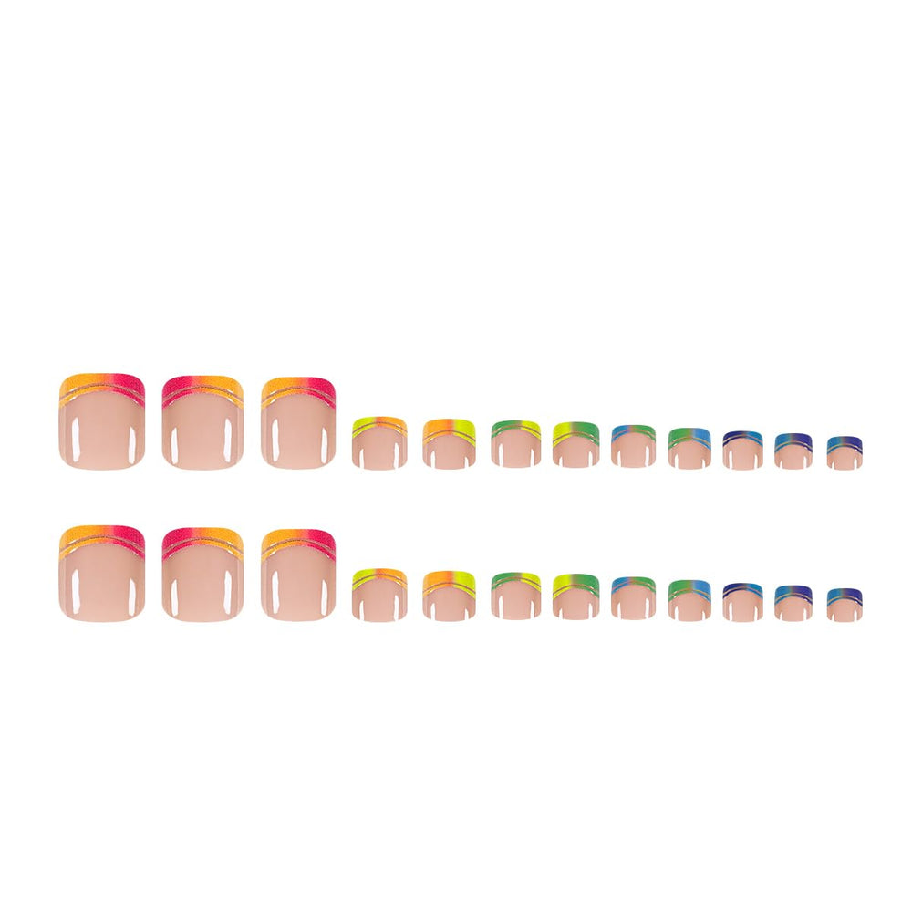 Teilihai 12 sizes pack ensures a comfy toe nail fit