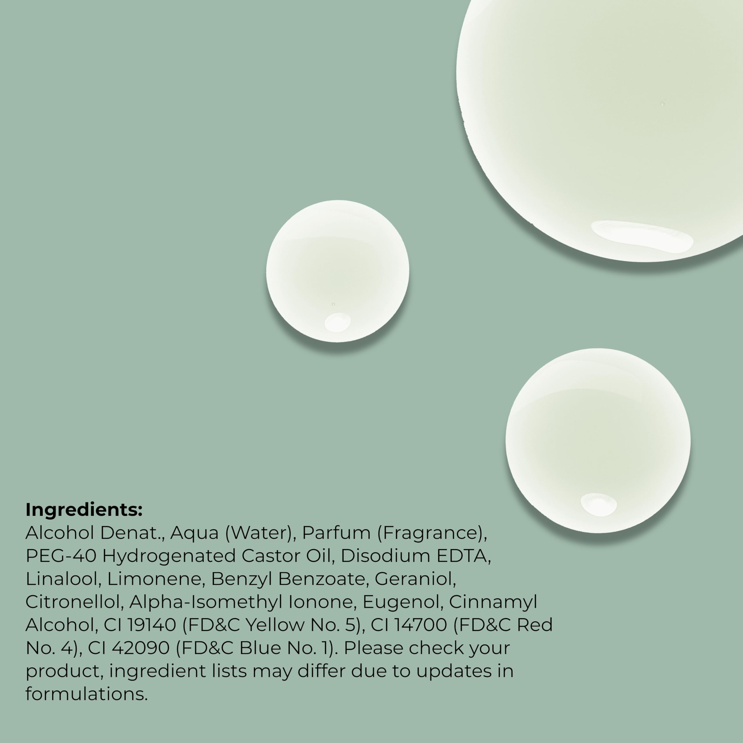 TEMPLESPA Quietude packaging shows vegan ingredients