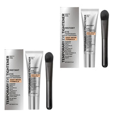 Temporary Eye Tightener with brush for precise application and puffiness reduction.