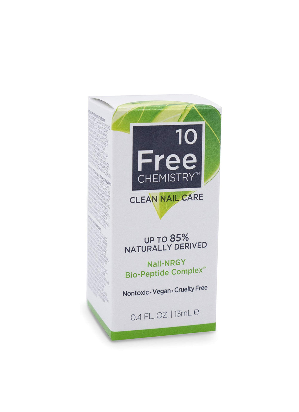Ten Free Chemistry Prep with Peptides basecoat hydrates and strengthens nails.