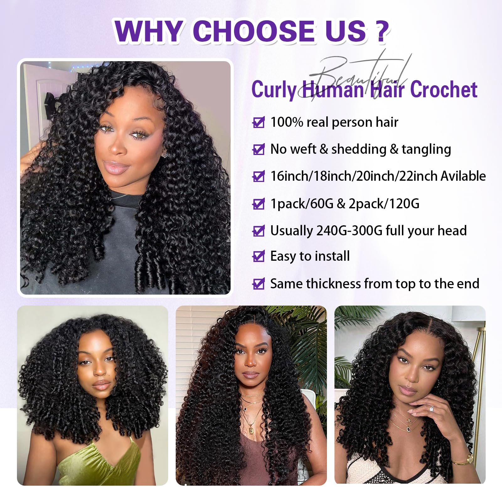 Tenkiss 100 strands bundle image highlights generous fullness for versatile styles