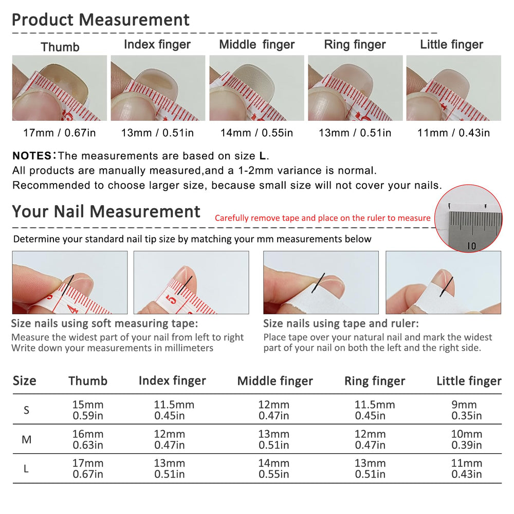 TENPAL cuticle stick included for quick prep before application
