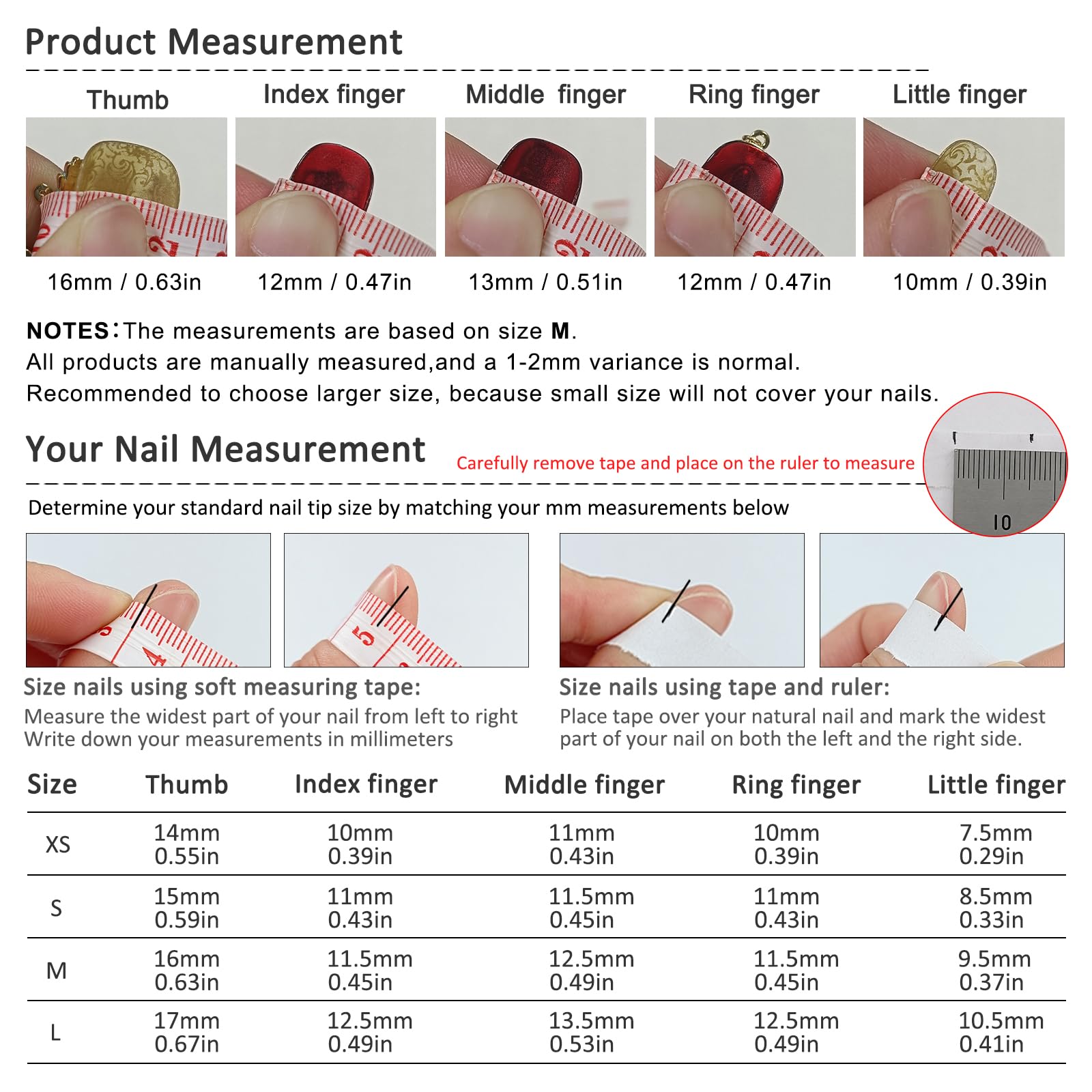 TENPAL detailed art nails with unique handmade feel.