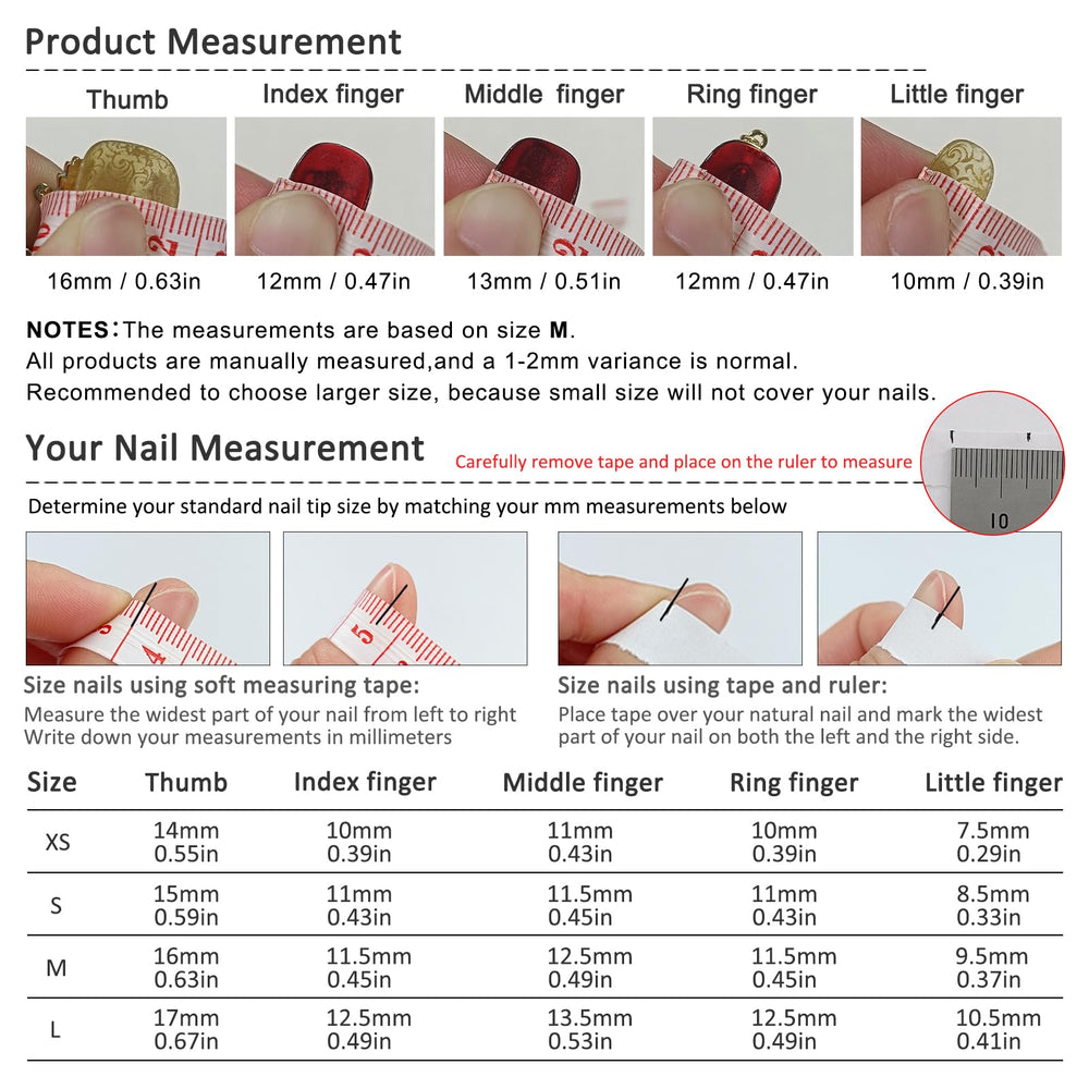 TENPAL detailed art nails with unique handmade feel.