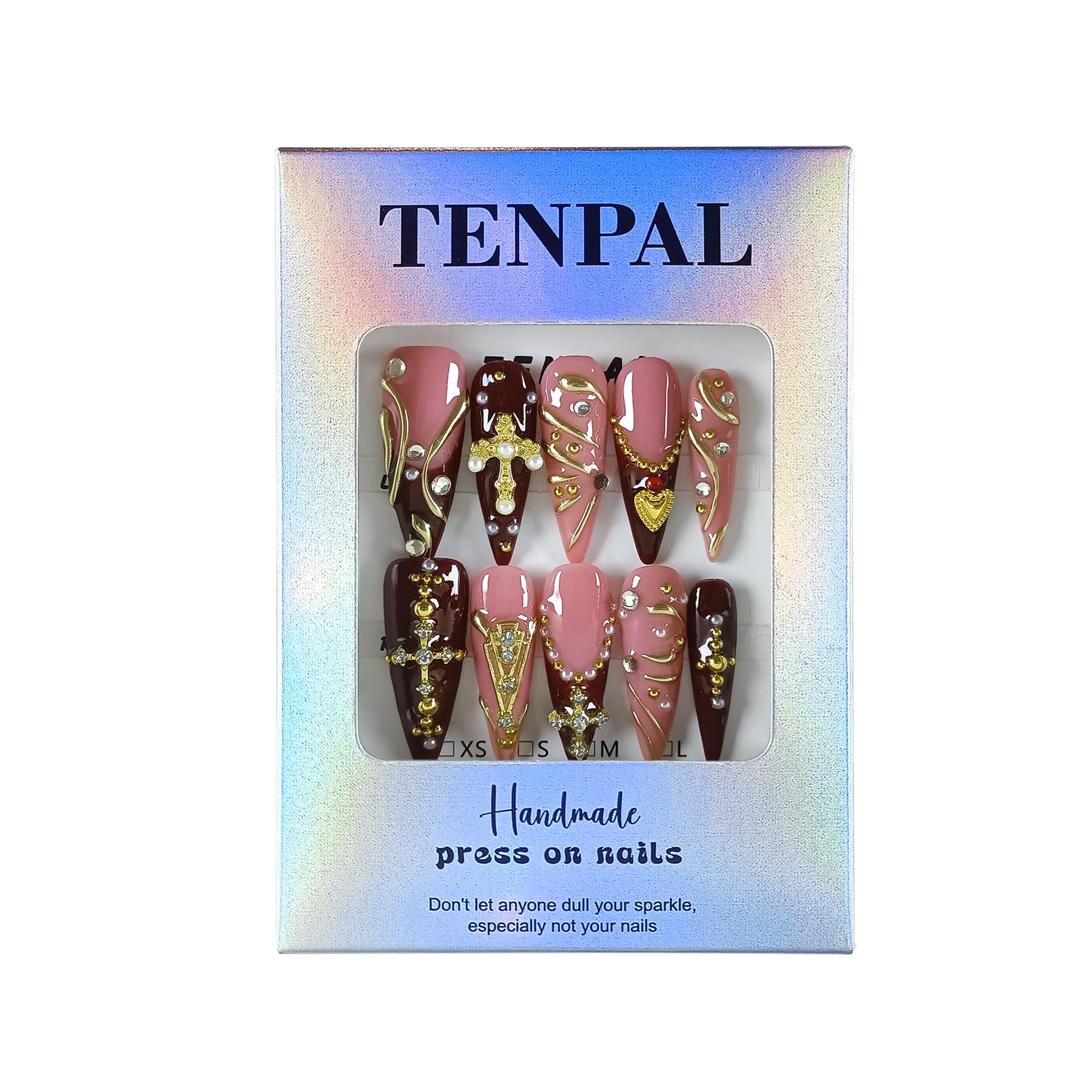 TENPAL durable press-on system ideal for travel and on-the-go glam