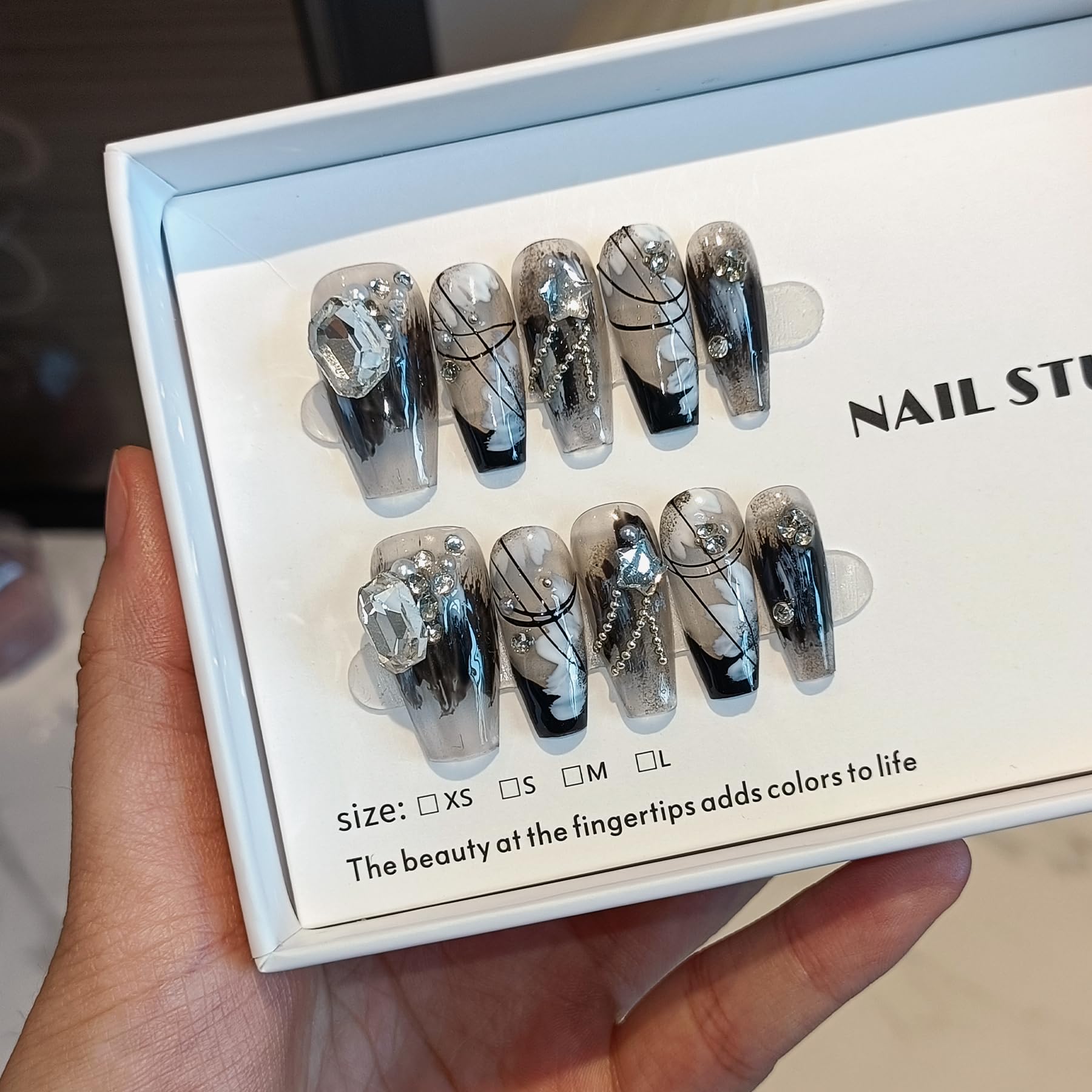 TENPAL matte waterproof French tips endure daily wear and gym proof.