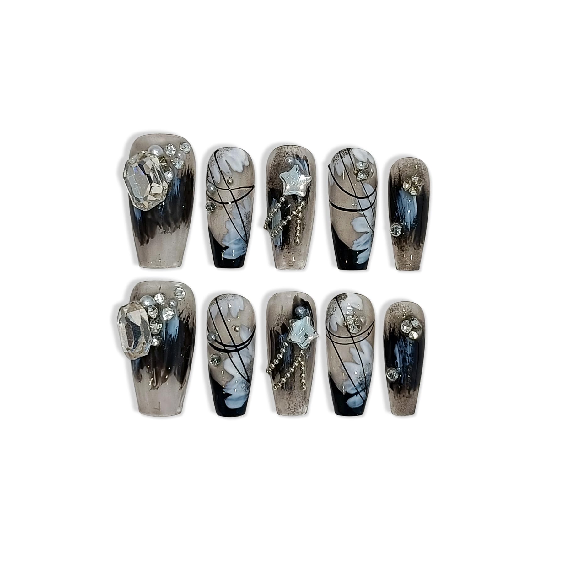 Tenpal nail kit box with tools for easy at-home application.