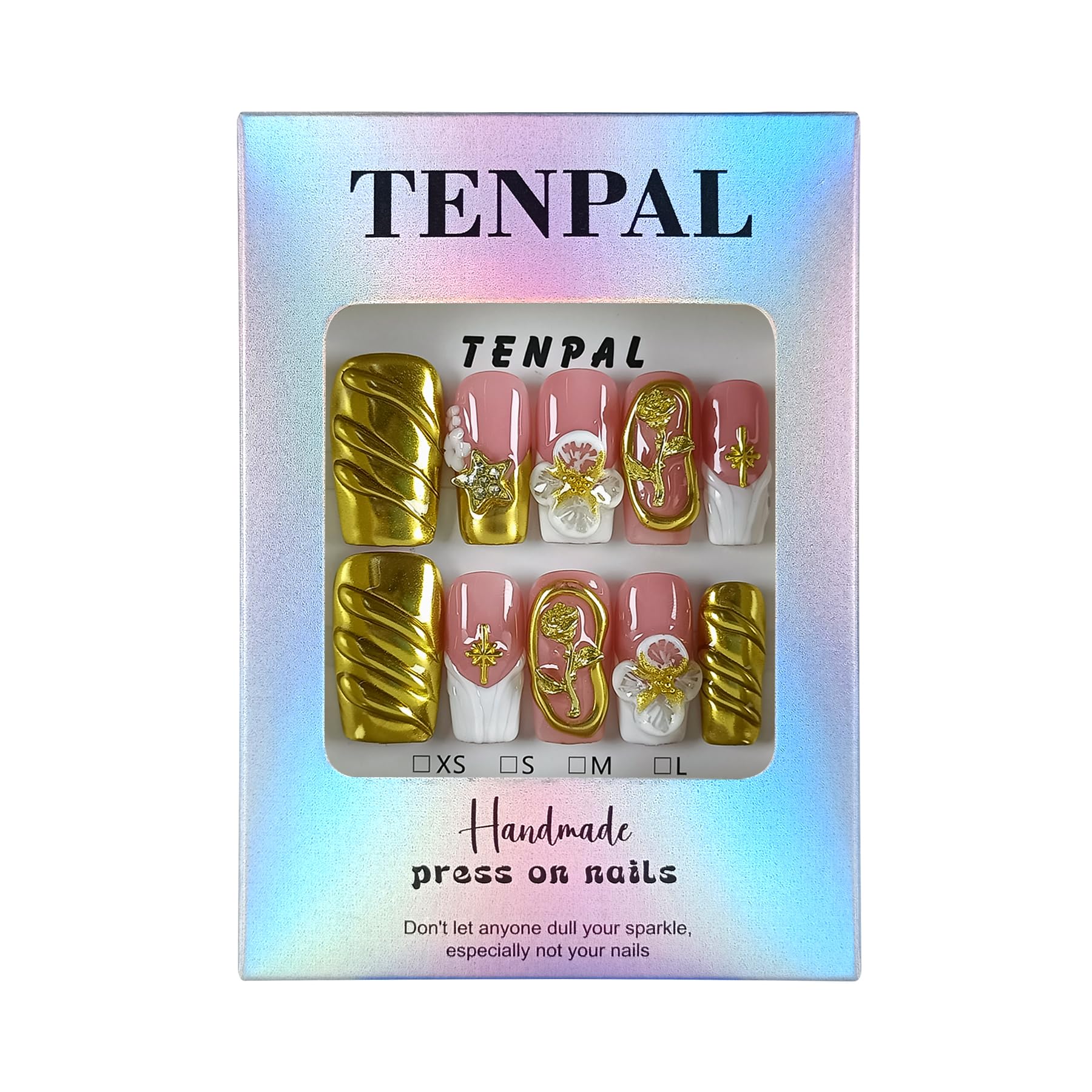 TENPAL eco-friendly packaging and recyclable nails