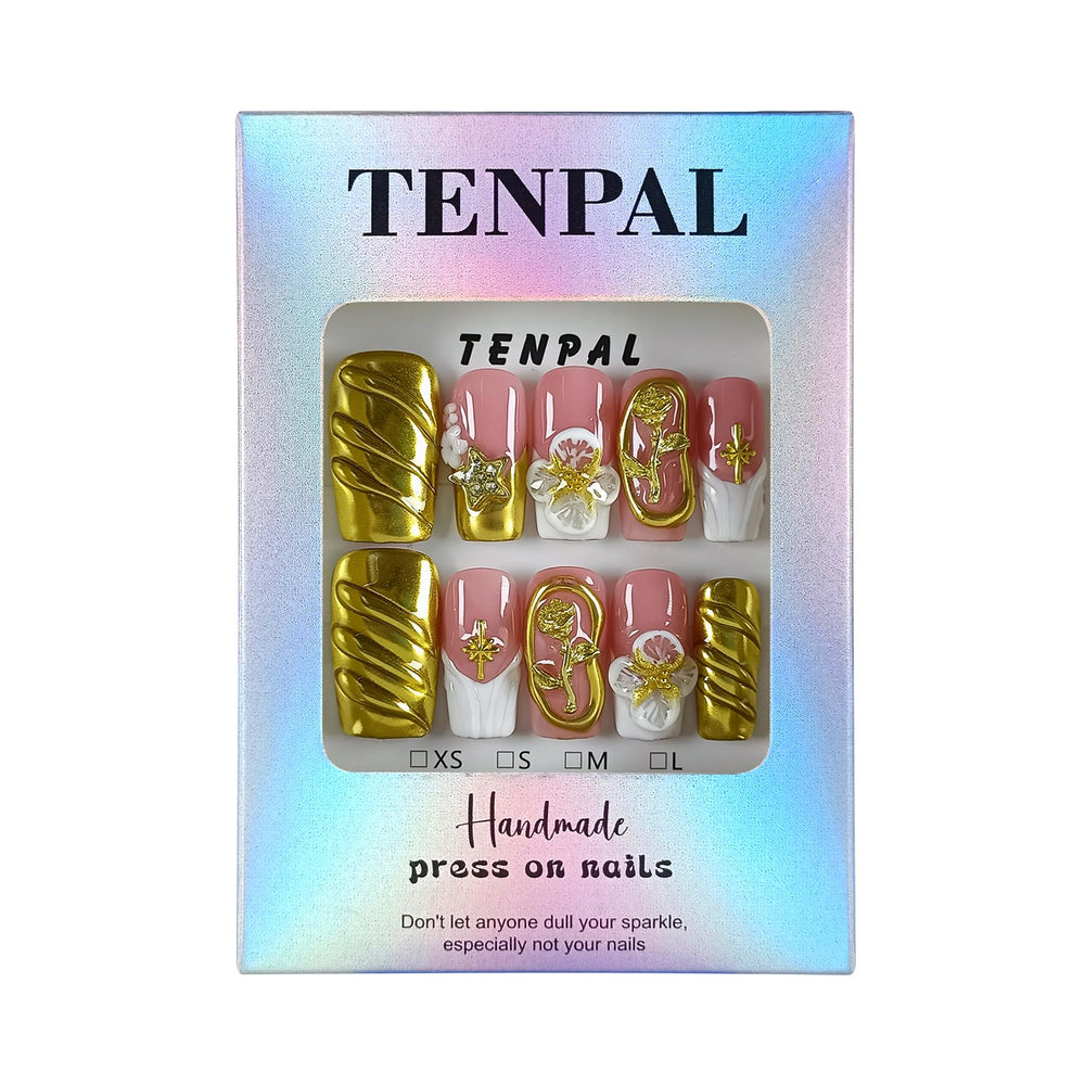 TENPAL eco-friendly packaging and recyclable nails