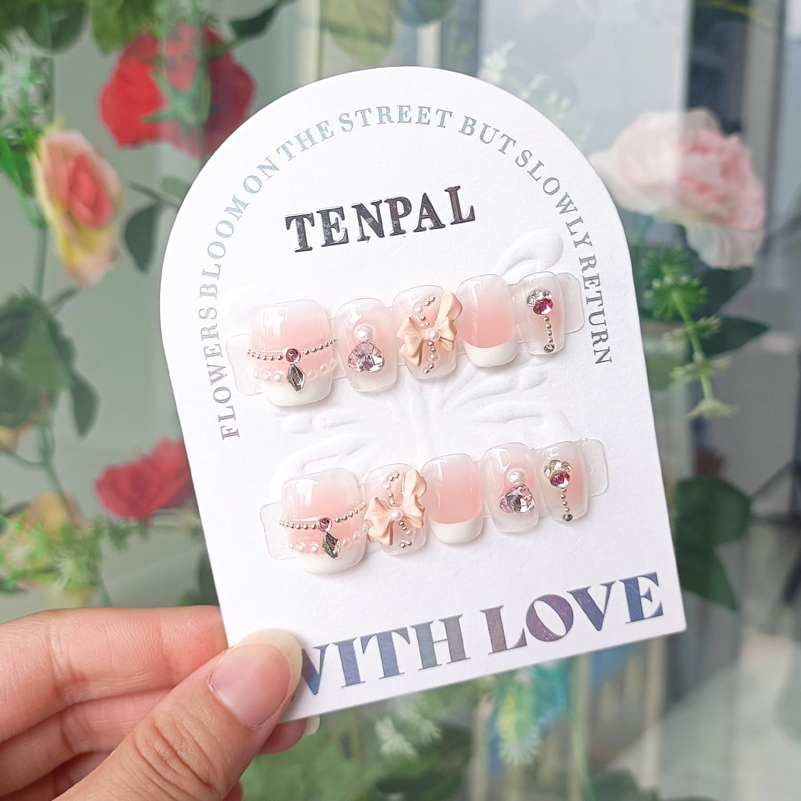 TENPAL bow accents add charm for photos and events.