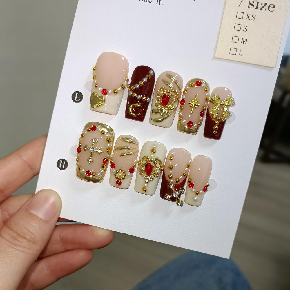 TENPAL press-on nails box included for convenient storage and setup