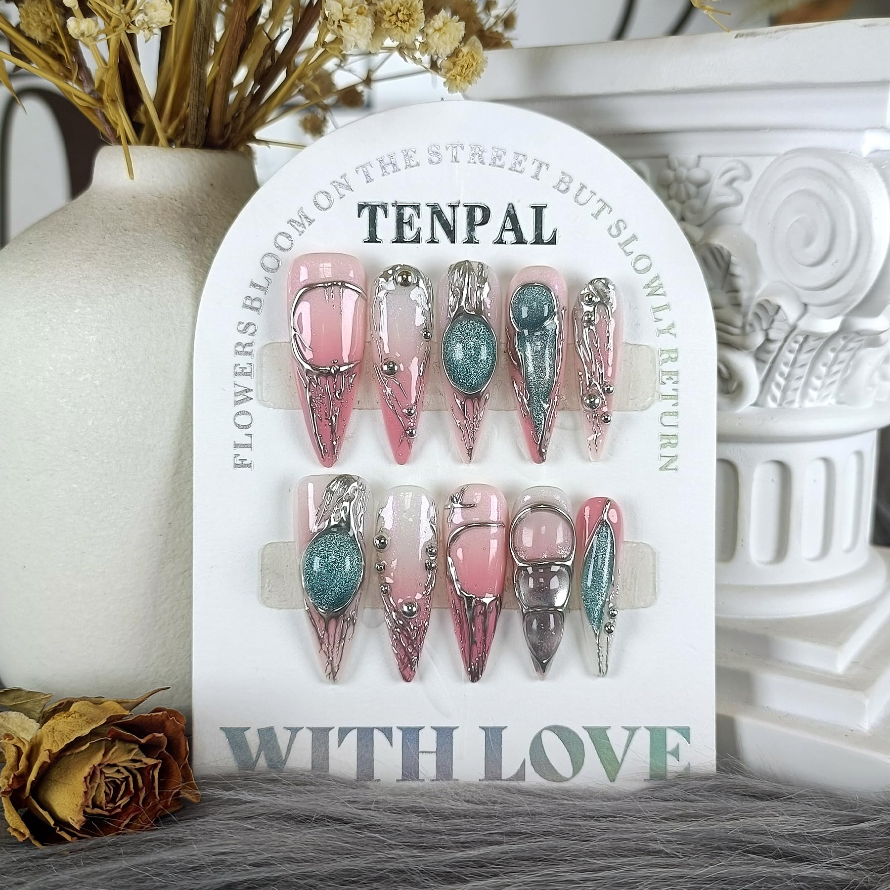 TENPAL salon-finish no UV light nails for easy wear