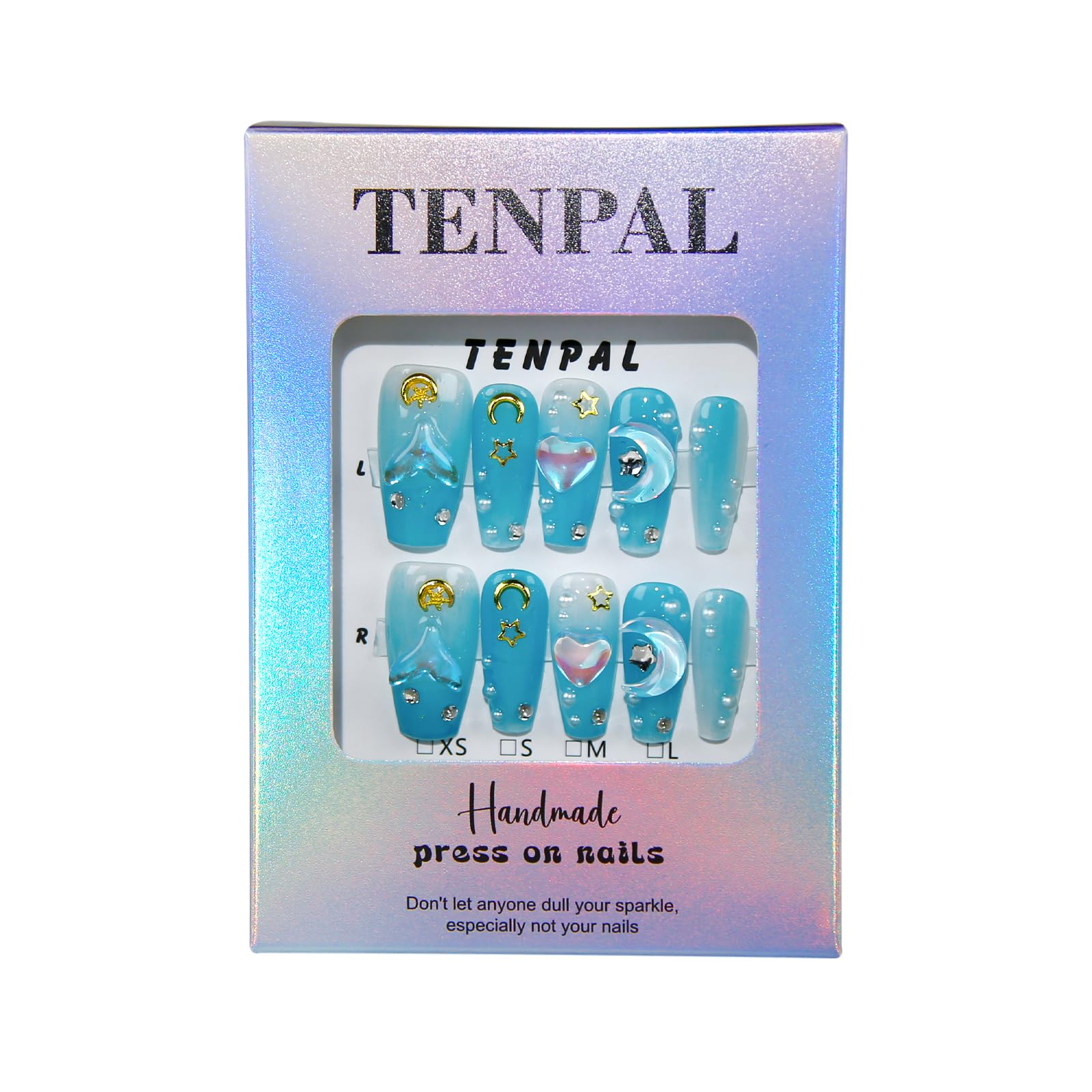 TENPAL wedding or party ready nails without salon wait