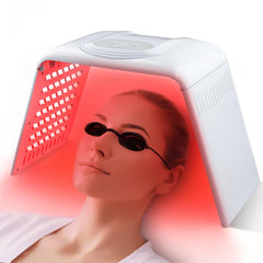 Teojax red light therapy for the face with full coverage.