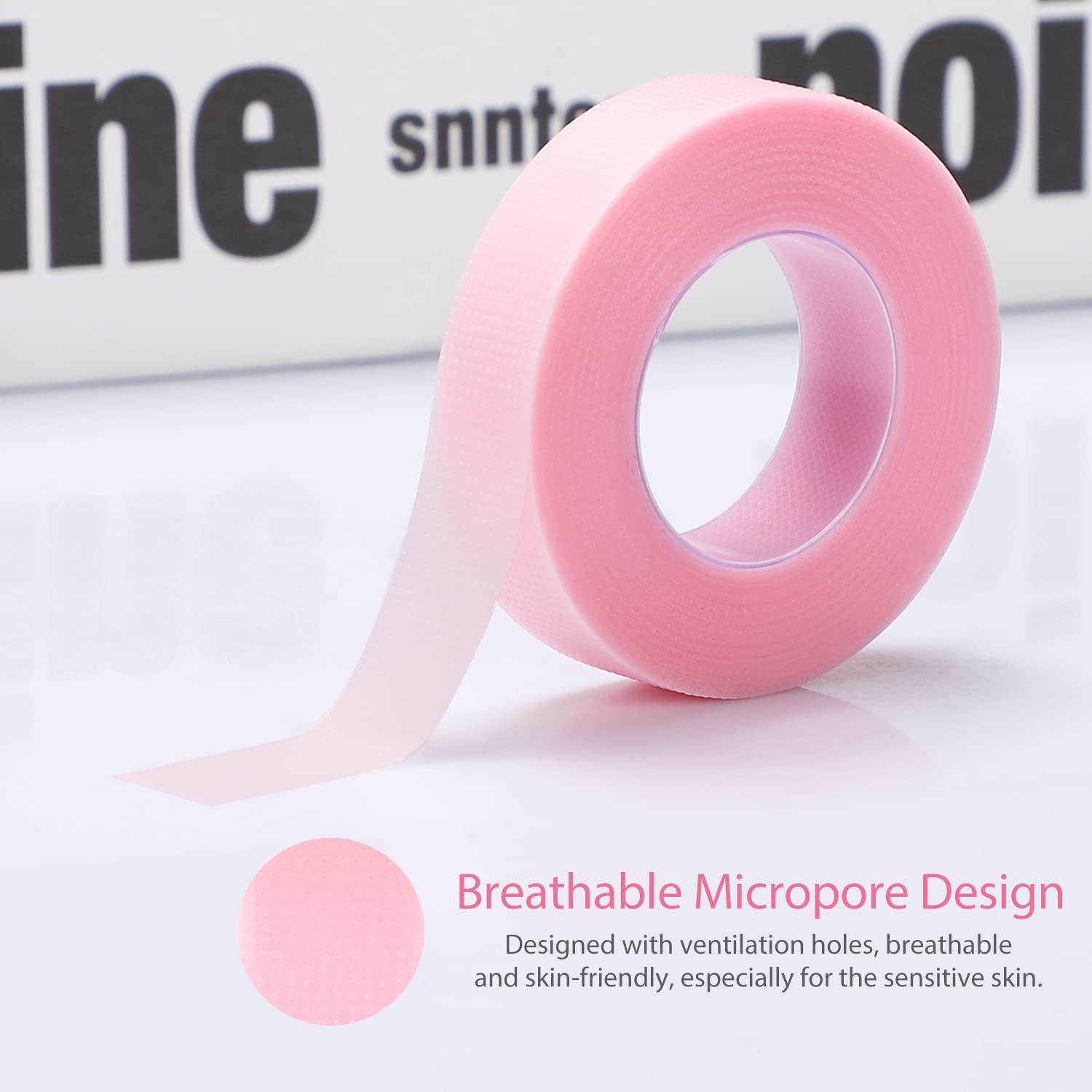 TEOYALL lash tape breathable design keeps the skin comfortable during extensions.