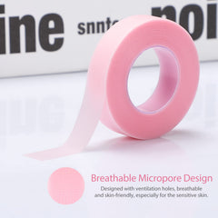 TEOYALL lash tape breathable design keeps the skin comfortable during extensions.