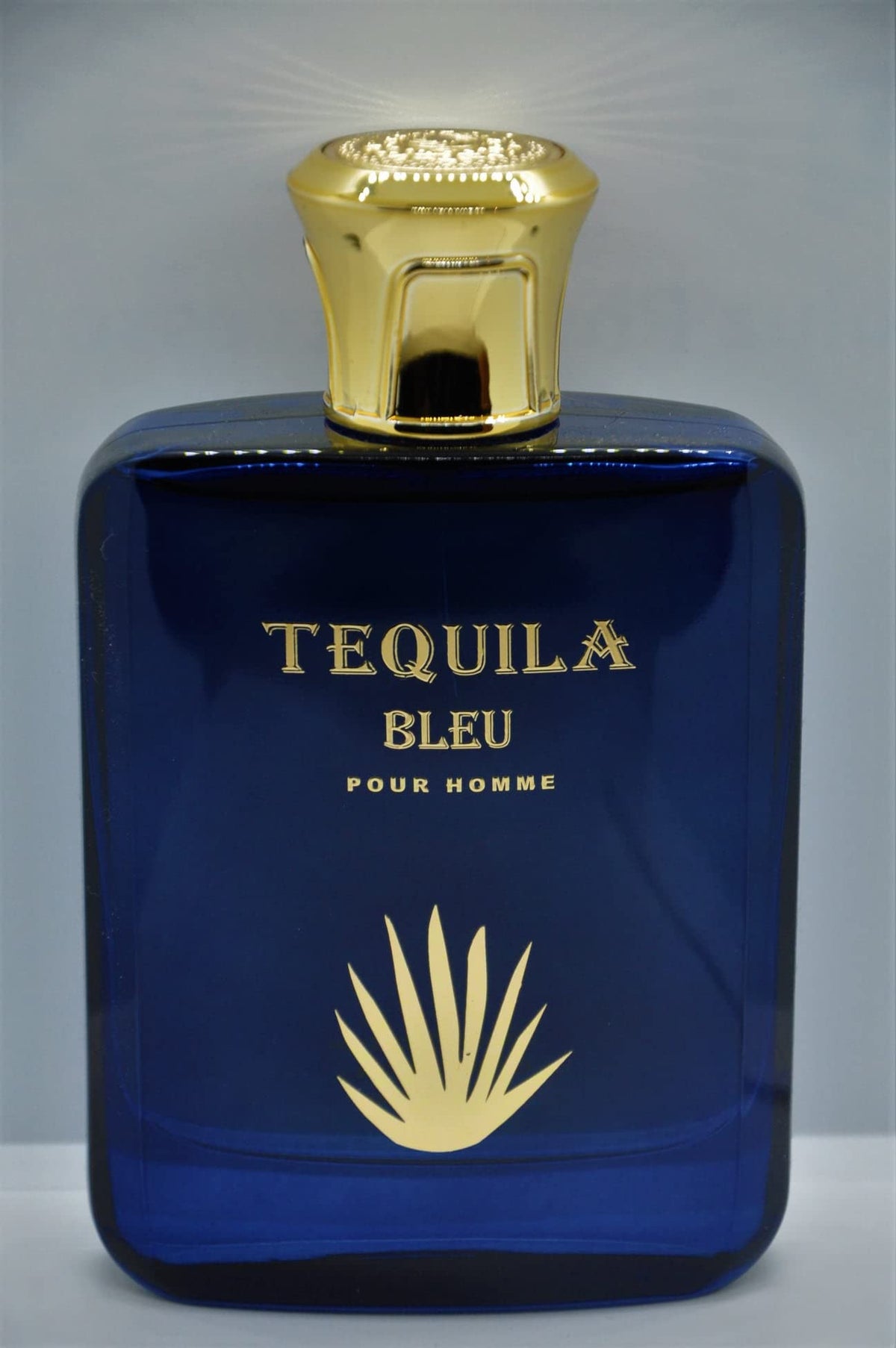 Tequila Bleu Pour Homme bottle front view for a bold masculine scent