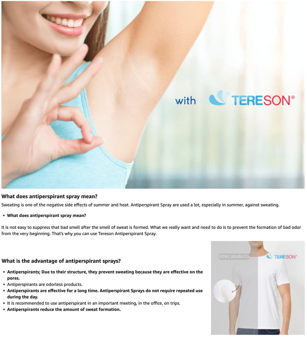 Tereson Strength dermatological testing label signals skin-friendly formula.