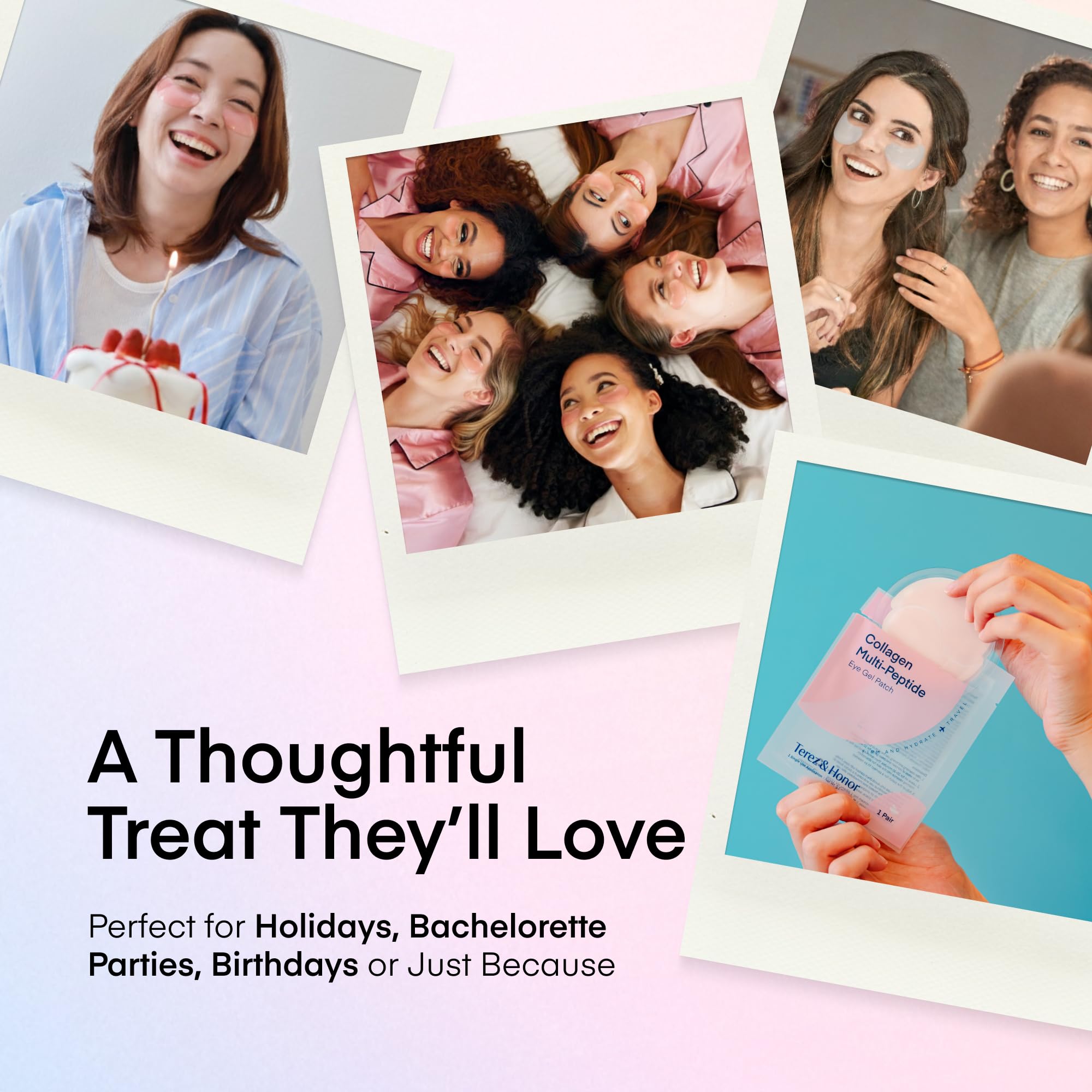 Caffeine and niacinamide active duo promotes brightness in TEREZ & HONOR patches