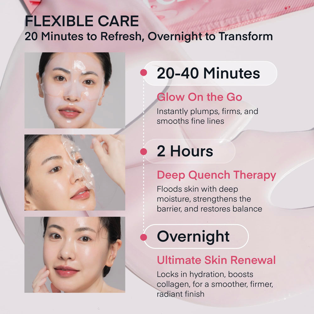 Close view of 100 Da ultra-low bio collagen for concentrated actives.