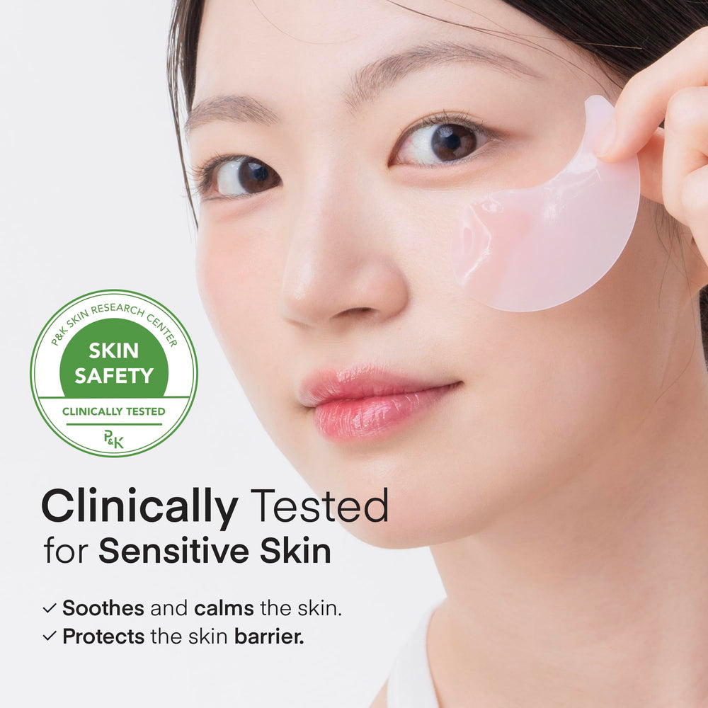 TEREZ & HONOR patches with hyaluronic acid delivering long-lasting moisture.