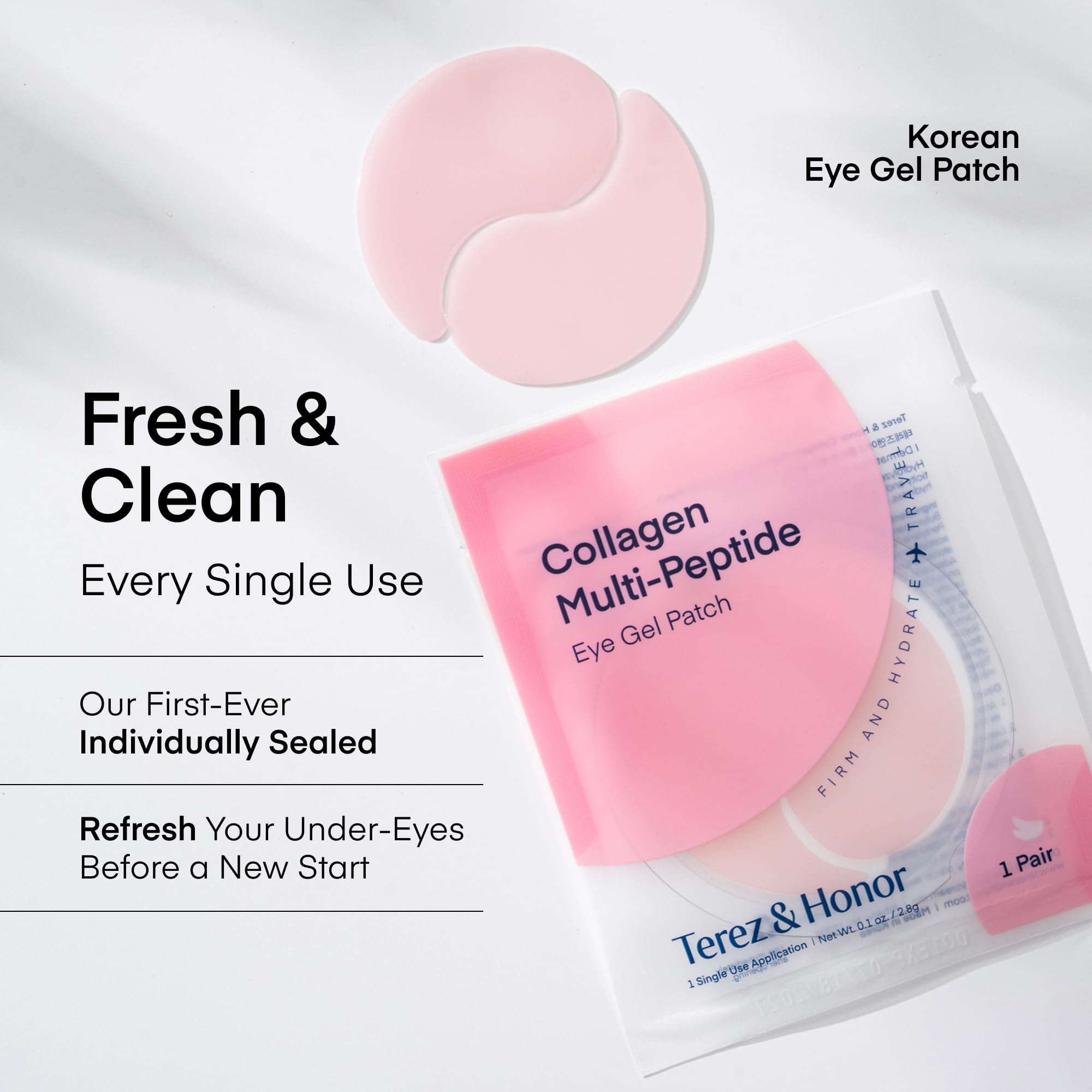 Multi-molecular hyaluronic acid hydrates and revitalizes the eye contour