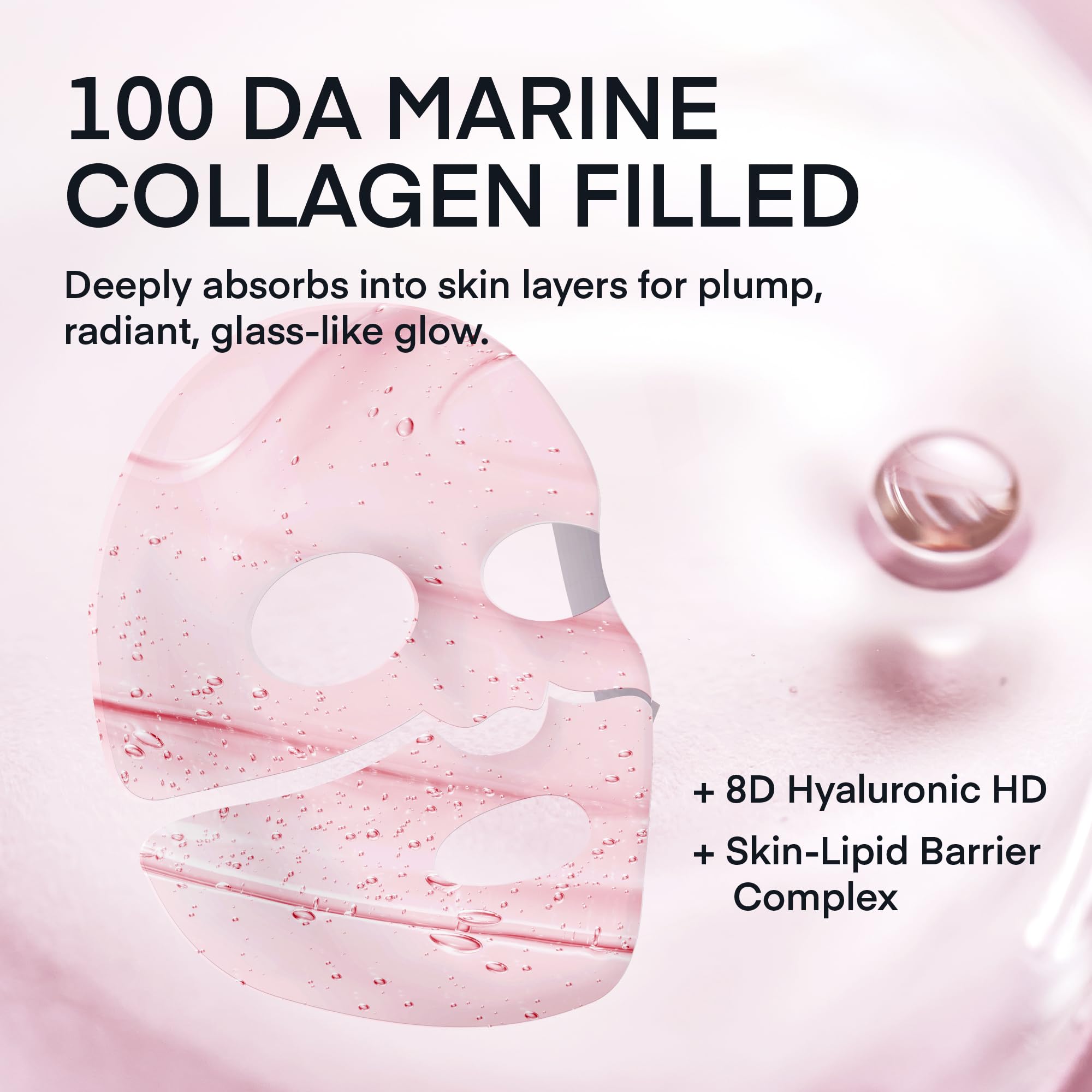 TEREZ & HONOR hydrogel sheet mask provides flexible fit and actives delivery