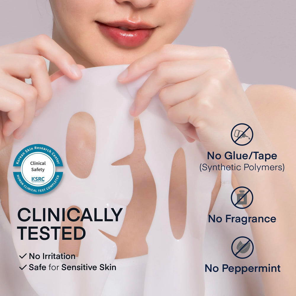 TEREZ & HONOR mask with Skin-Lipid Barrier Complex supports hydration retention