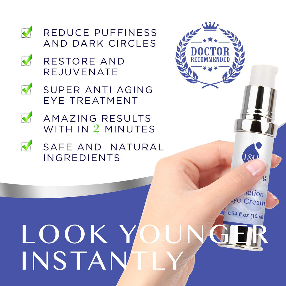 TEREZ AND HONOR pump bottle for daily eye care routine