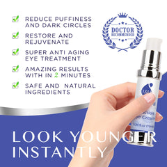 TEREZ AND HONOR pump bottle for daily eye care routine