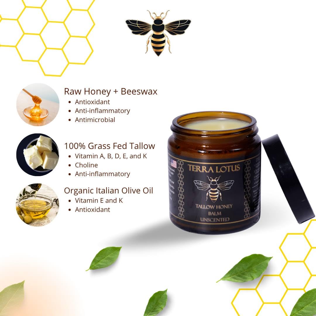 Natural ingredients nourish skin without synthetic additives in Terra Lotus balm