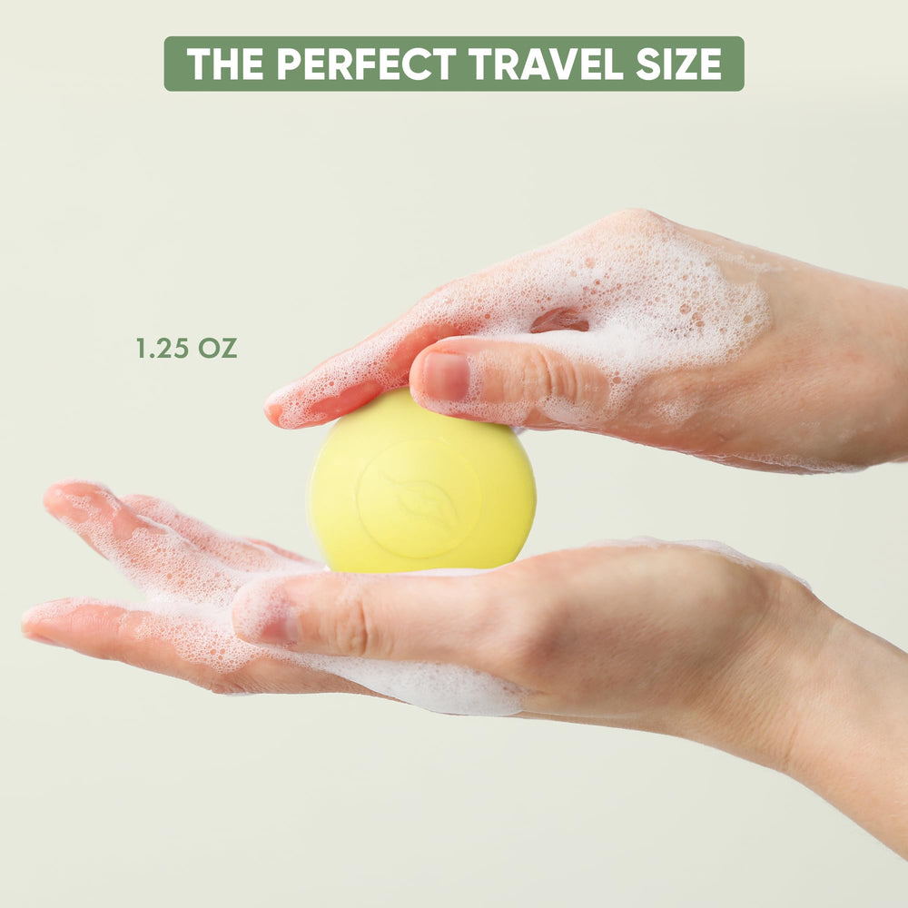 Terra Pure aloe vera and olive oil bar for skin soothing care.