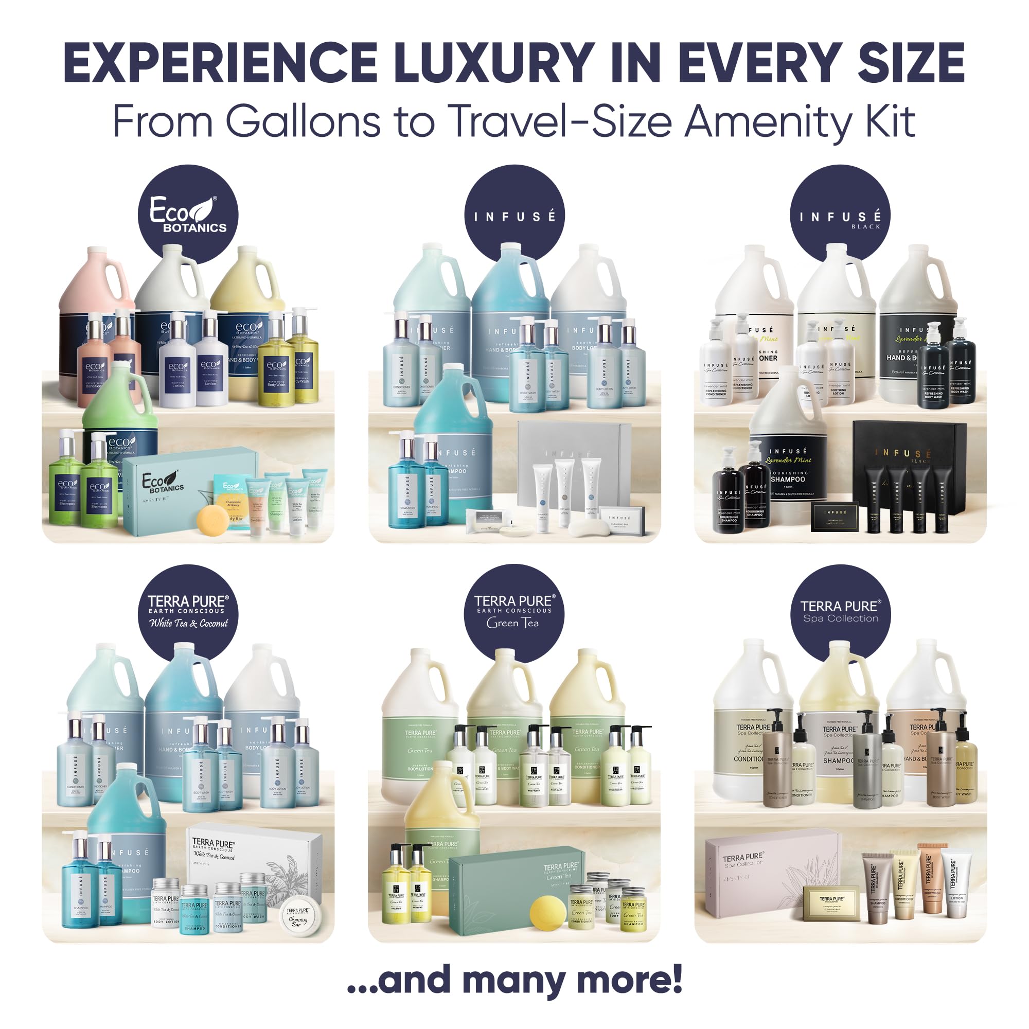 Terra Pure Eco Botanics recyclable packaging for eco-conscious hospitality