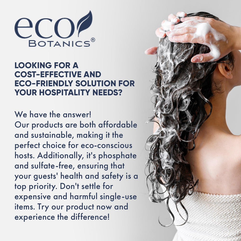 Terra Pure Eco Botanics eco packaging emphasizes sustainability for hotel amenities