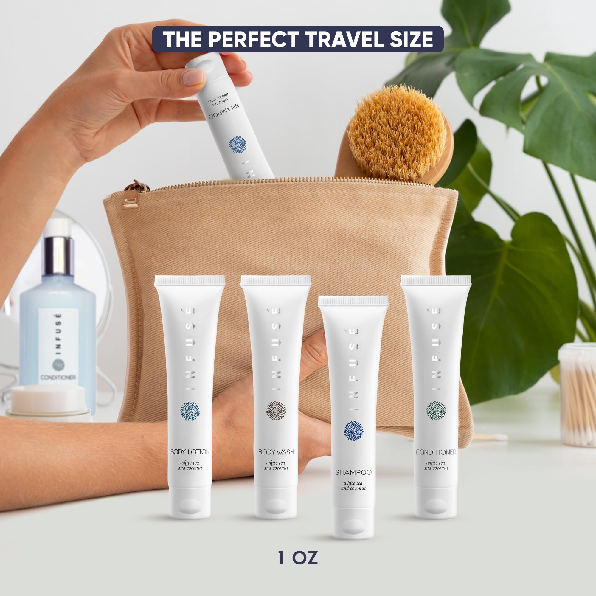 Terra Pure Hotel amenities bulk 80 pieces for uniform guest care