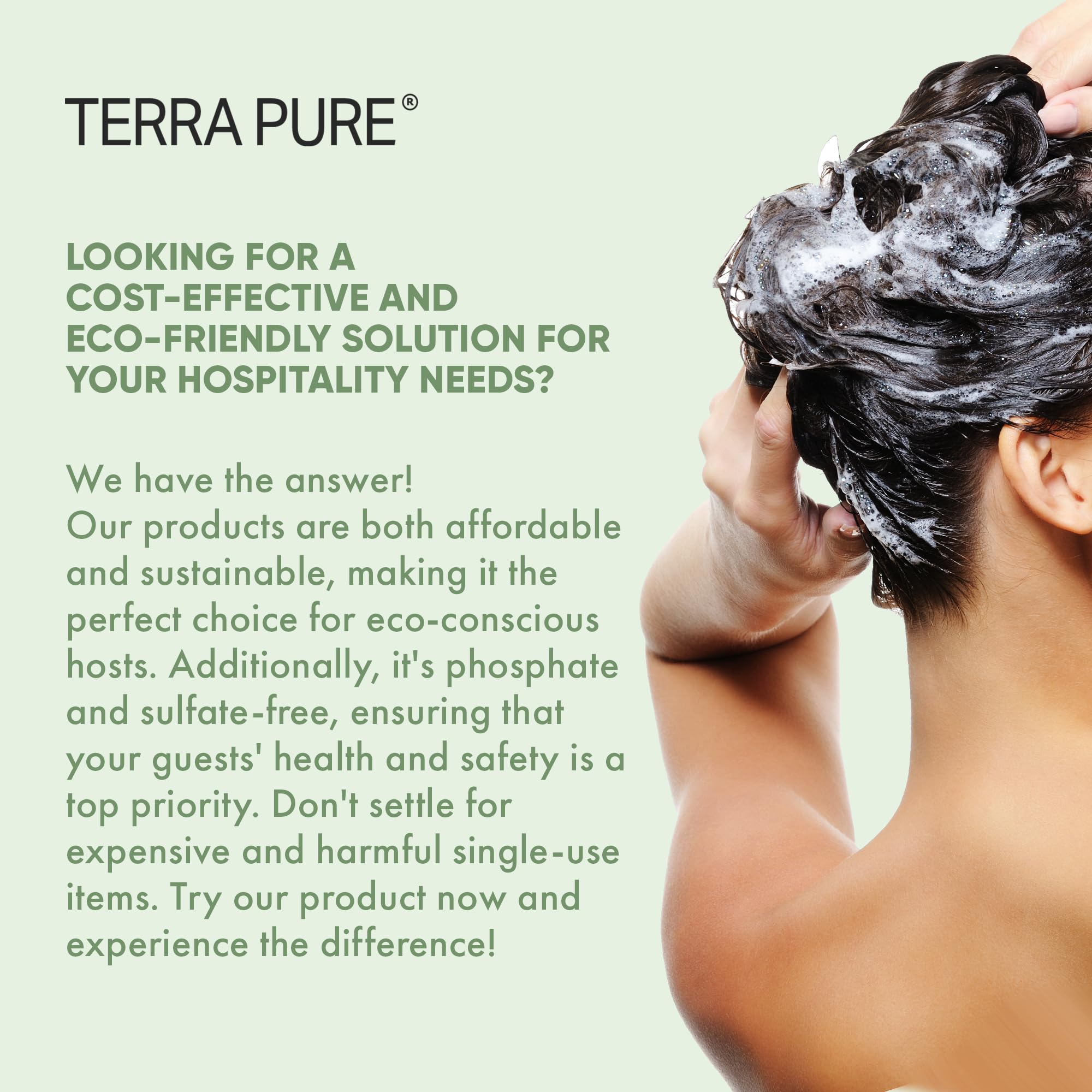 Terra Pure natural ingredients label highlights cruelty-free and sustainable practices