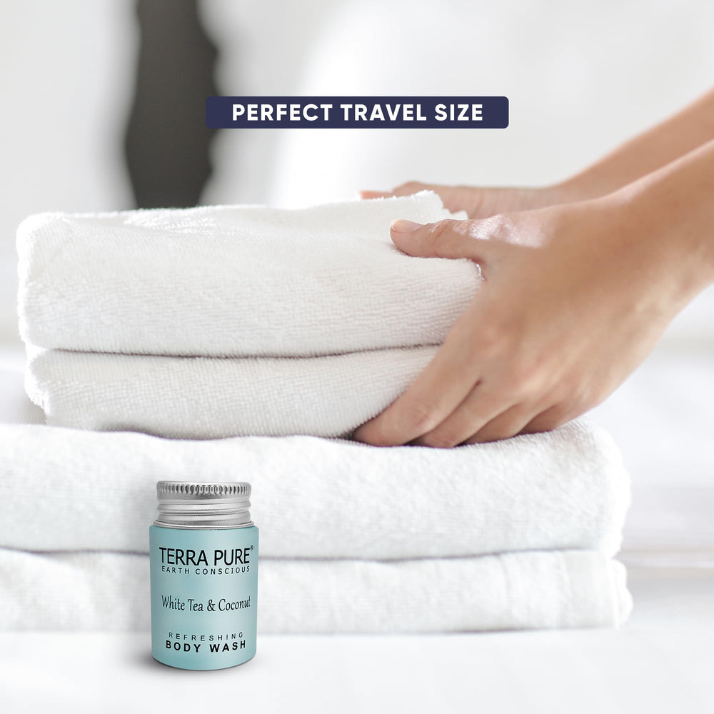 Terra Pure with organic honey and aloe vera for nourishing care.