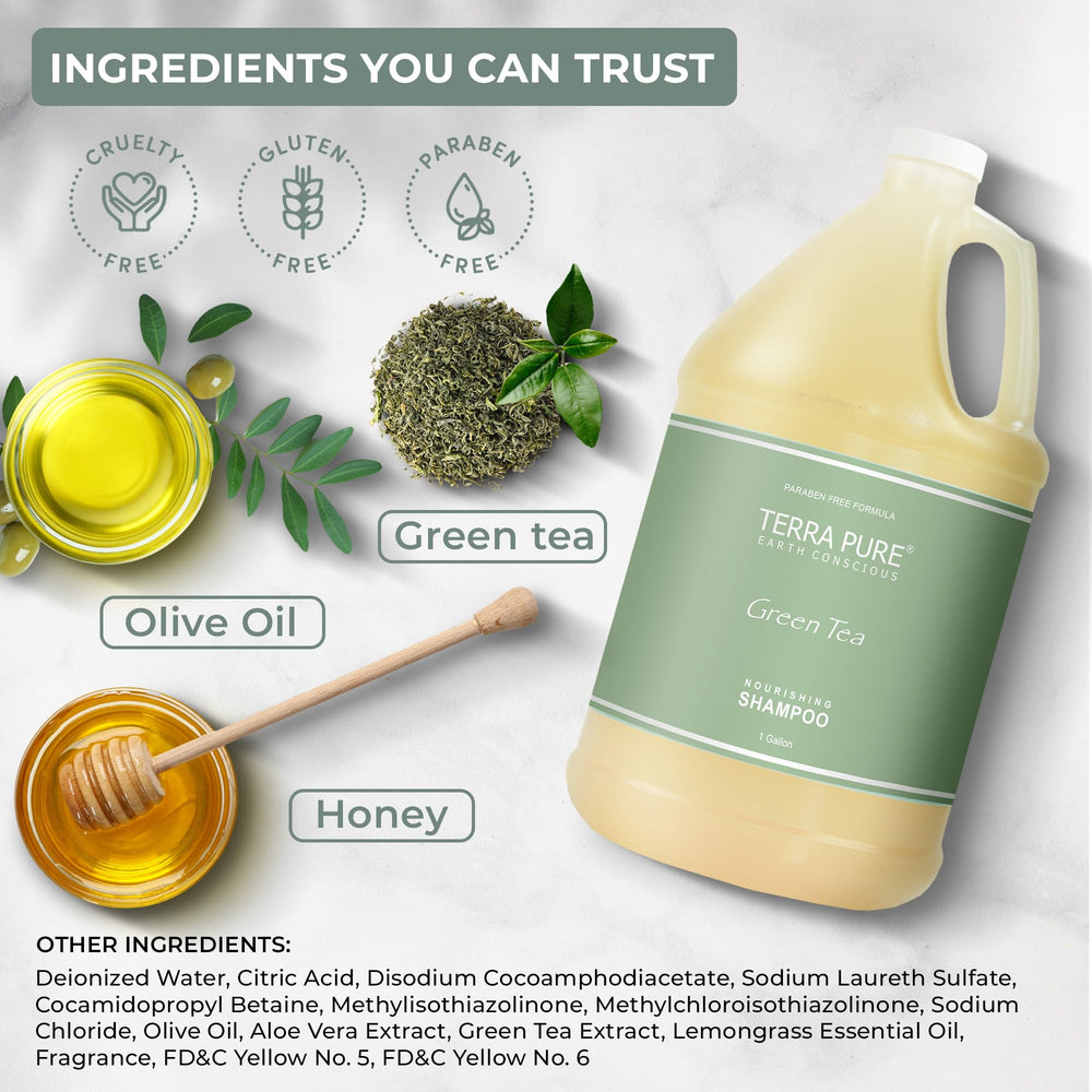 Terra Pure paraben-free vegetable base formula with natural ingredients in packaging